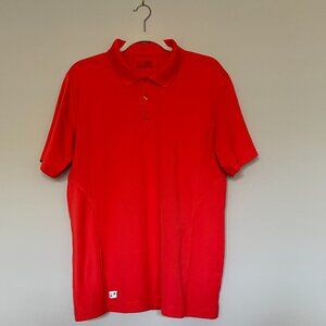 Fila Sport Golf Shirt Red Medium